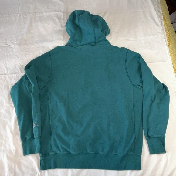 100 Thieves Hoodie Mens XL Green Raised Letter Spellout Pullover Sweatshirt - Picture 12 of 16